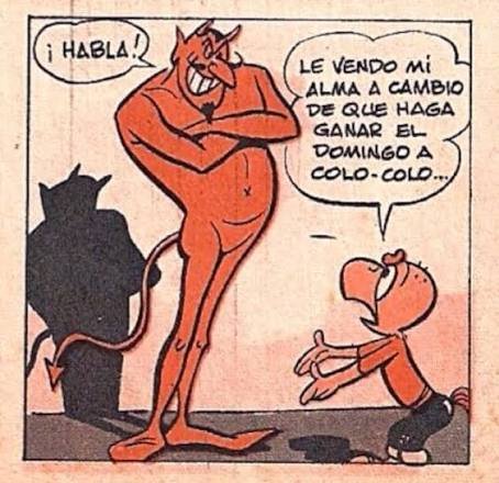 GolTriste's tweet photo. Un día como hoy, pero en 1949, Condorito sale por primera vez en una tira cómica. Patrimonio cultural del país y por supuesto, un colocolino acérrimo.

#Condorito #ComicColoColo #ComicColocolino https://t.co/TDjL0bt0RK