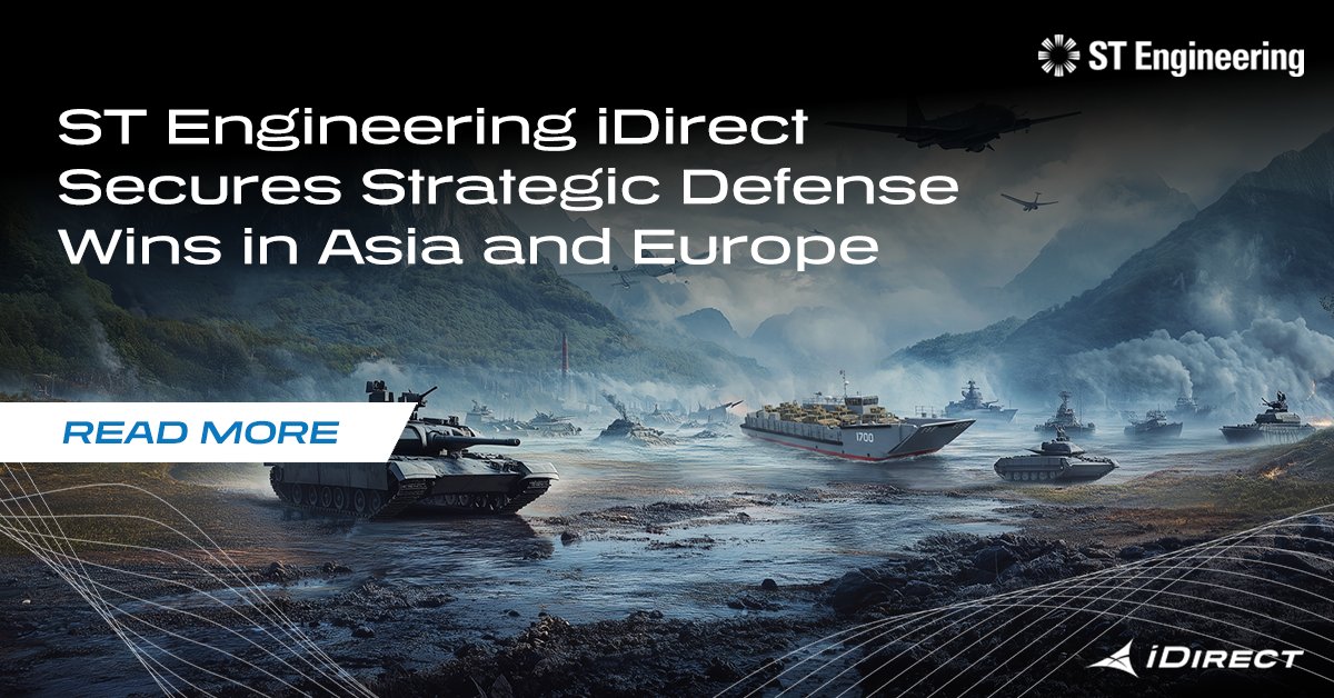 iDirect's tweet photo. MoDs in Asia and Europe are leveraging @iDirect’s technologies to modernize and expand their satcom infrastructure, building next generation, sovereign ready satellite networks that meet evolving mission demands.

Learn more: https://t.co/XSvRStUmeC

#STEngineering #MoD https://t.co/zycUQk4piA