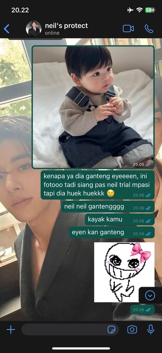 jakeuitb's tweet photo. ★ semesta kecil bernama keluarga.

#sungjake three tweets au, from eren &amp; yaya (what if) https://t.co/maYmPfK6I7