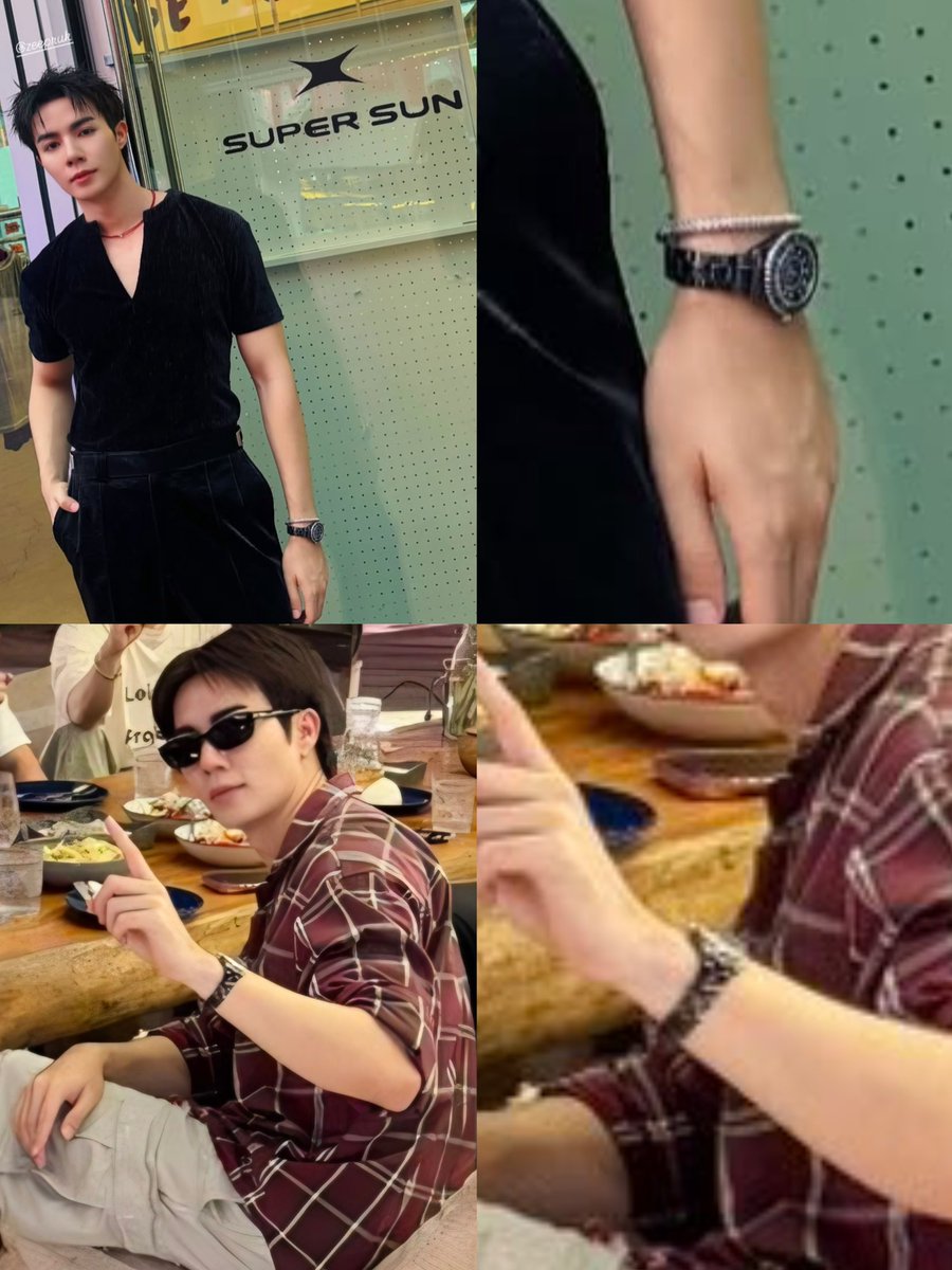lorloryd's tweet photo. นาฬิกาคู่นี่ตั้งแต่ไปทะเลก็ไม่ถอด เกาหลีก็พกมาด้วยอีก คือให้เลยพวกห่างแฟนไม่ได้เนี่ย><

( #ZeeNuNew ) https://t.co/2v6XzL12vf