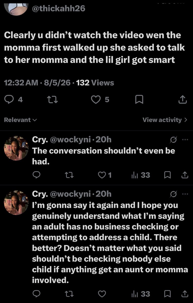 thickahh26's tweet photo. @wockyni @Webettoo @morelikekash @ahzhzhxuxuxopa @Ashleyfine59125 @TheRealEatemup7 Bitch please u wrote this first ho ig u was so upset and pressed people was liking my comment cause u sounded so fukin dumb u had to come back 8 hrs later to be disrespectful https://t.co/MBsda4EOwl