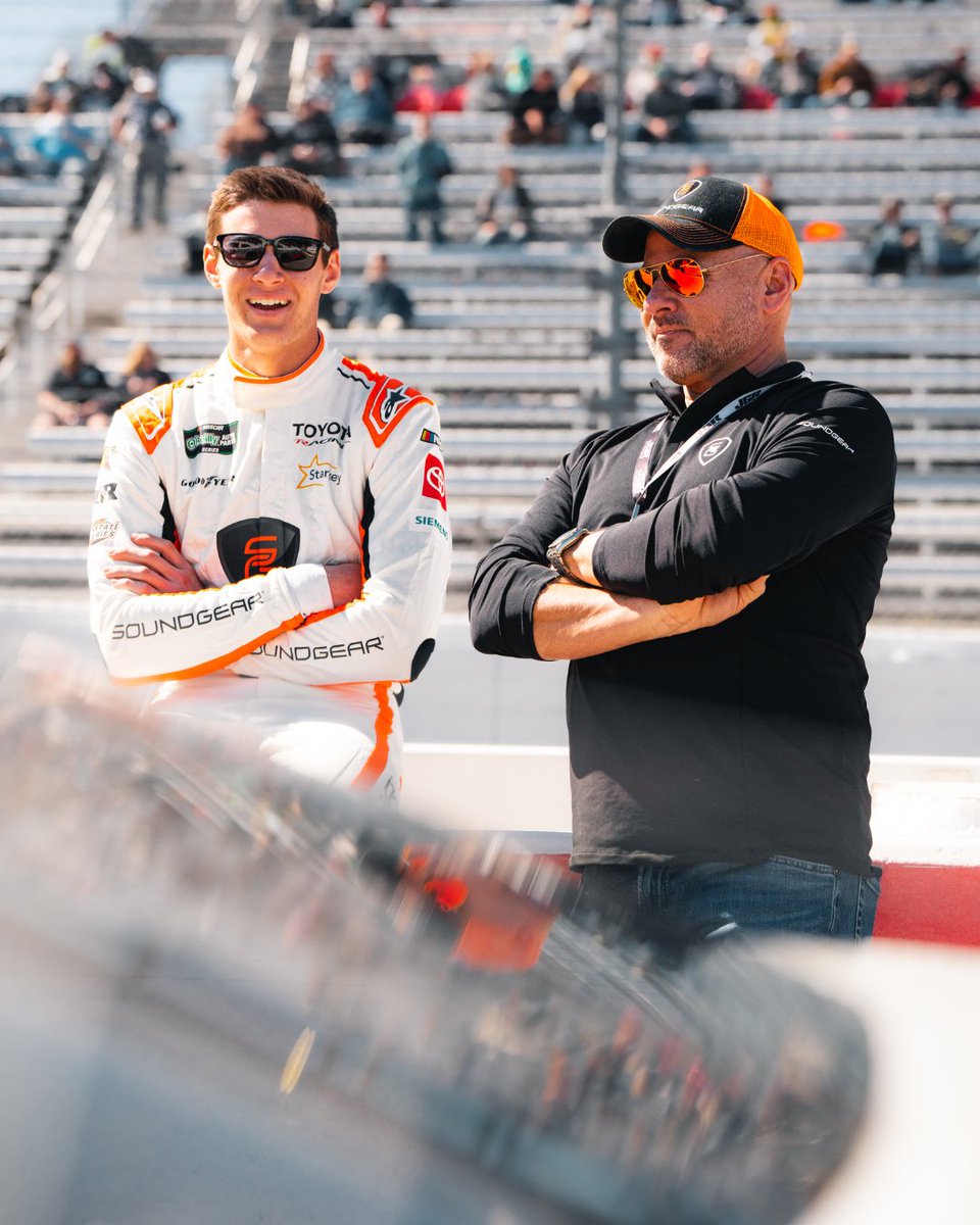 BrandonSawalich's tweet photo. Being a part of a strong team is a great way to learn, grow and succeed.  

Congratulations, @WilliamSawalich, on extending your partnership with @JoeGibbsRacing.  

I'm proud to see the passion, hard work and dedication you put into this sport from behind the wheel of the @SoundGearHear car.  

Can't wait to see you hit the gas next season! ⚡