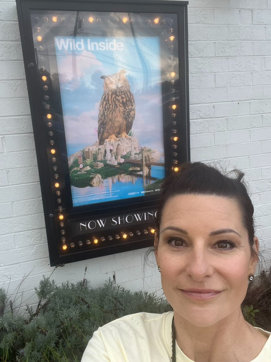 kymtweets's tweet photo. I celebrated Natl. Owl Awareness Day starting a week early. First the screening in the Park, then a showing in my city. What a treat to be with others that laughed, cried, and loved Flaco. ‘Wild Inside ‘ is out ~ go see it. 🦉 https://t.co/8iIe8DwWAK
