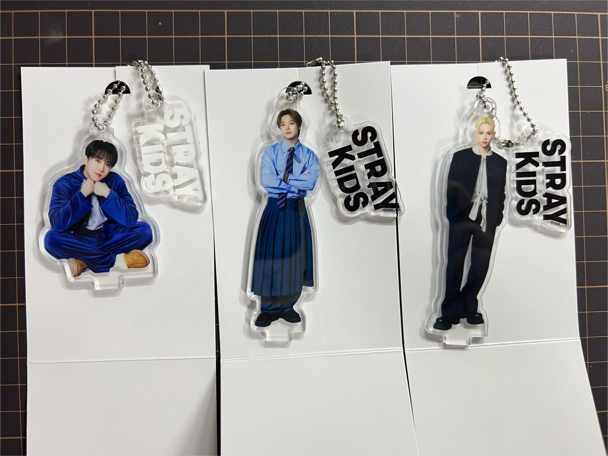 STAY_BC0117's tweet photo. straykids イルコングッズ
ランダムアクリルスタンドチャーム
【譲】チャンビン
          アイエン
          FELIX
【求】バンチャン
🍀交換成立後定価買取も受け付けます。
📮郵送での交換希望
お気軽にお声掛けください https://t.co/xpN7OvPnQM