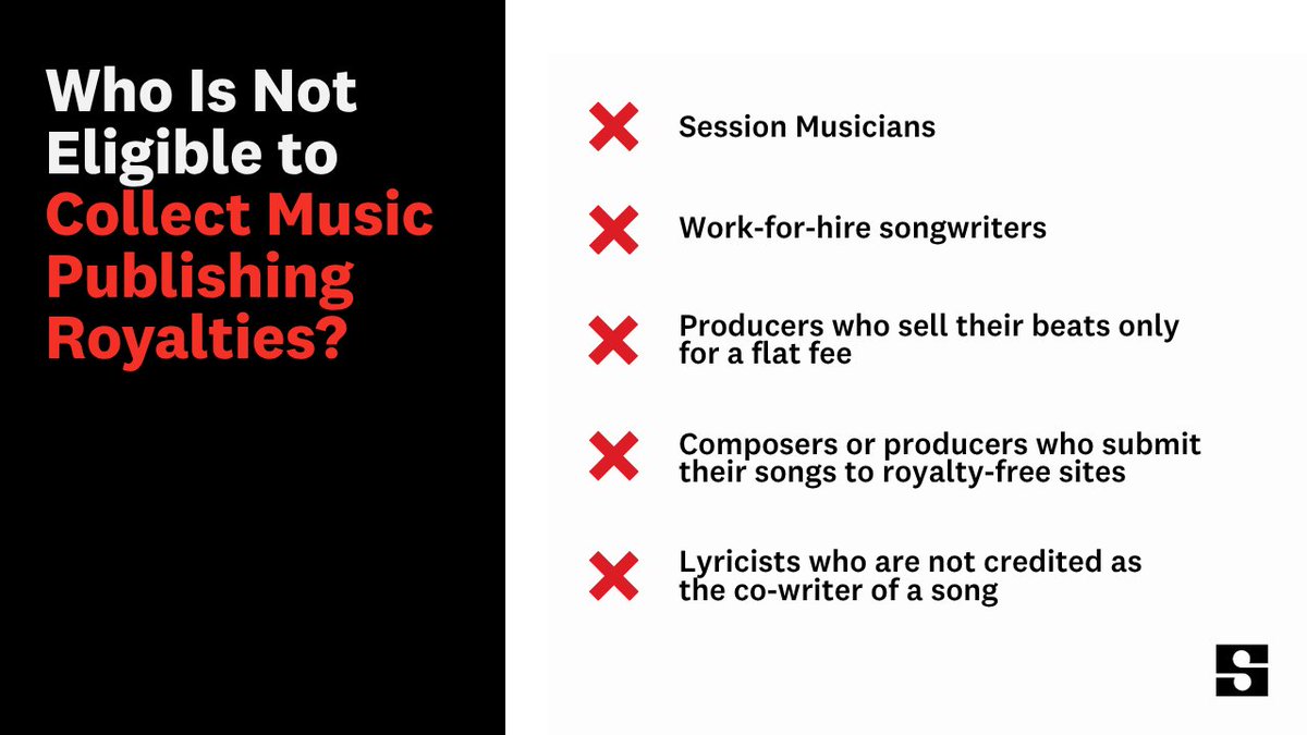 songtrust's tweet photo. Are you giving away your royalties? 🚫 Learn who truly owns the publishing and how to protect it with The Modern Guide to Music Publishing, a step-by-step technical blueprint for building a rock solid publishing infrastructure: https://t.co/kgBpEJklUQ https://t.co/5k0Aq2RbMf