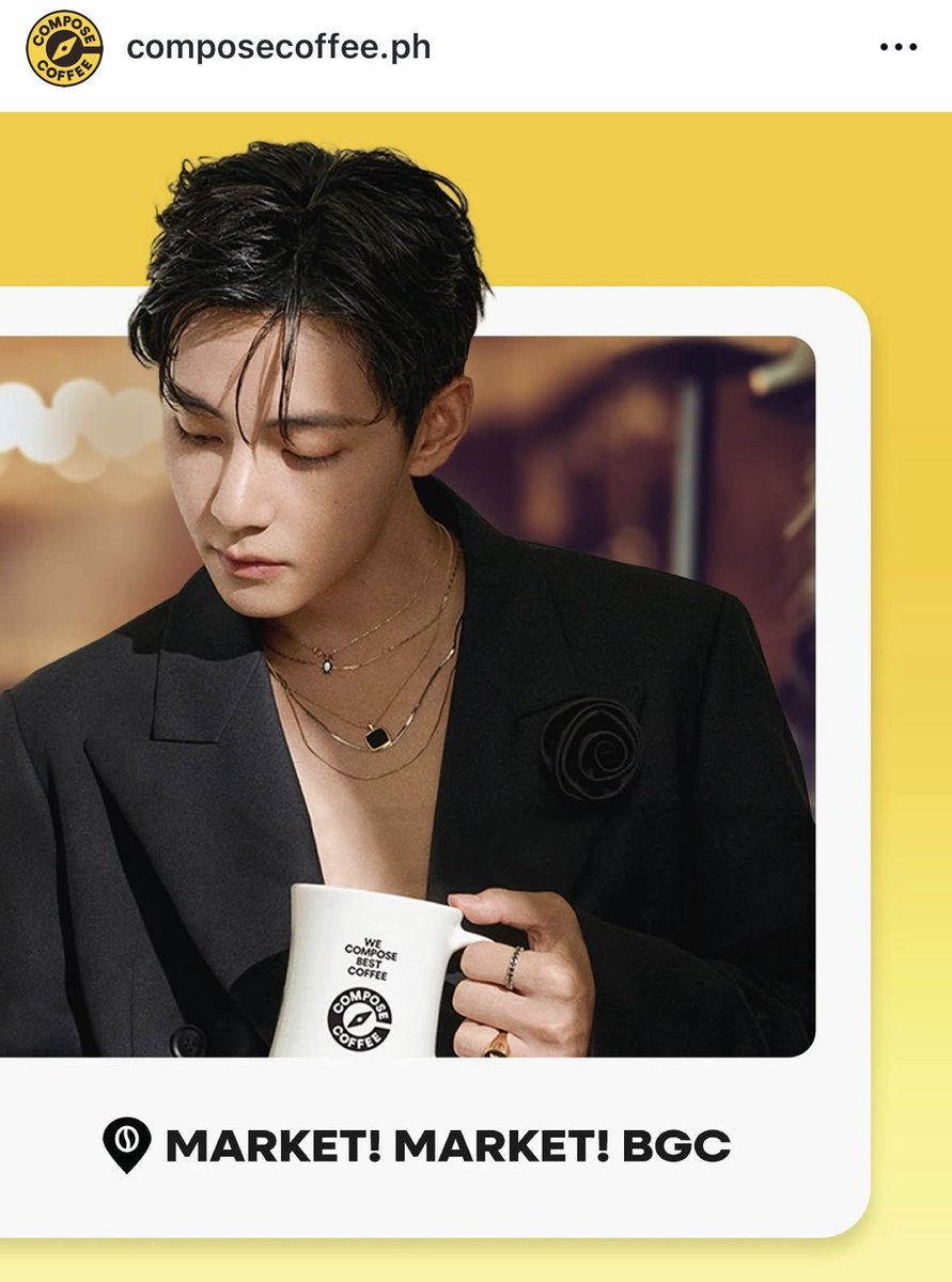 sntaetae4's tweet photo. @ABSCBNNews V PARA COMPOSE COFFEE
MODELO V DE COMPOSE COFFEE
#TaehyungxComposeCoffee
#VxComposeCoffee https://t.co/9p18j4EySE