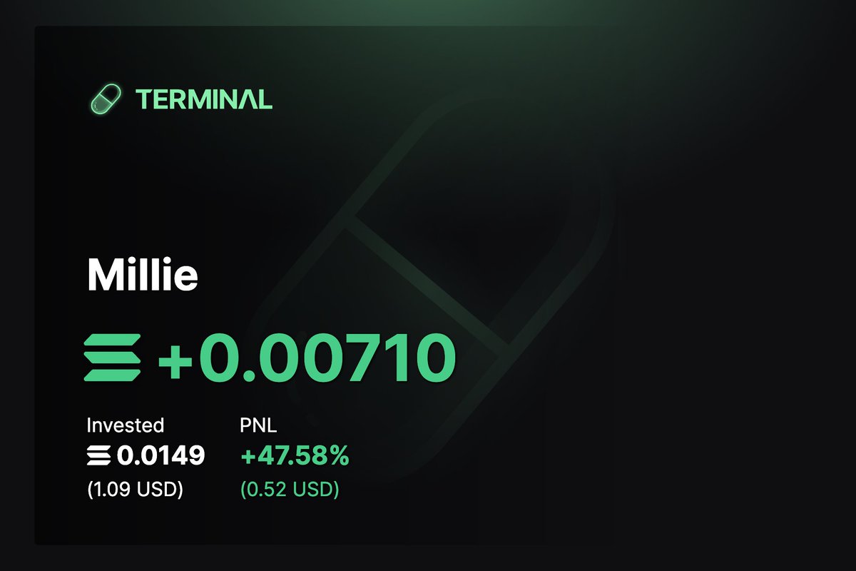 tewntyeight's tweet photo. My new memecoin system executed its first trade. 
GGs fellas https://t.co/mbtlscR32u