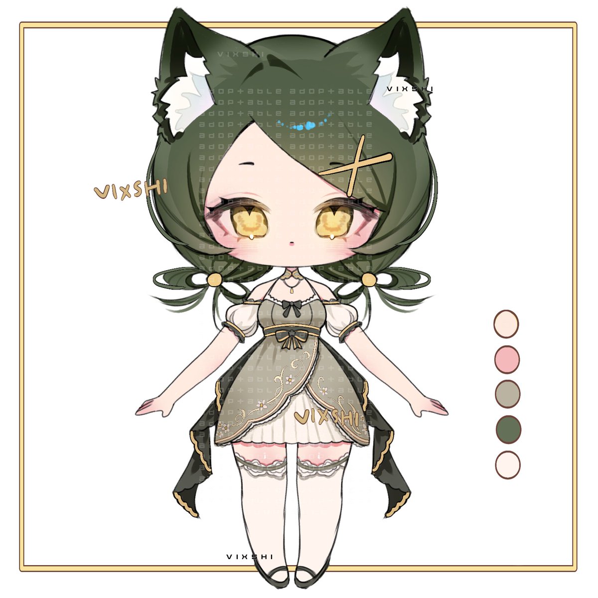 _Vix_shi_'s tweet photo. 🌿Sylvan vixen🌿

★personal use- 35$
★commercial use - 60$ (use for vtubing, mascot, manga, novel, book cover etc feel free to ask! :3)
★commercial merch use - 70$ (sell as merch,i.e., keychains, stickers..etc)

link below ^^ 

#adoptable #vgen #vgenshop #digitalart #chibi https://t.co/PmCJ5czNRp