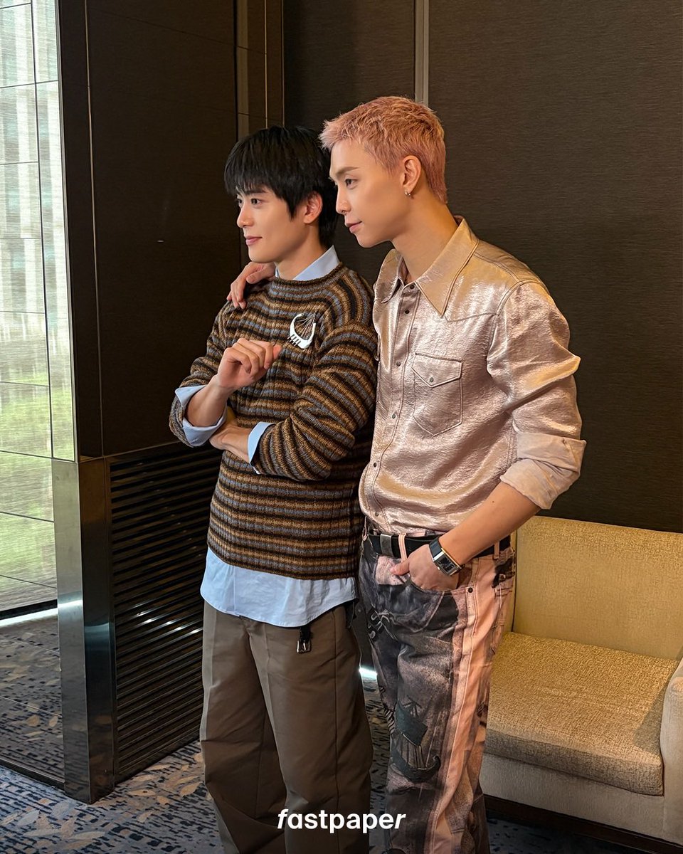 haejaeheart's tweet photo. johnny and jaehyun the night before the odyssey interview https://t.co/6LxZO7OAhP