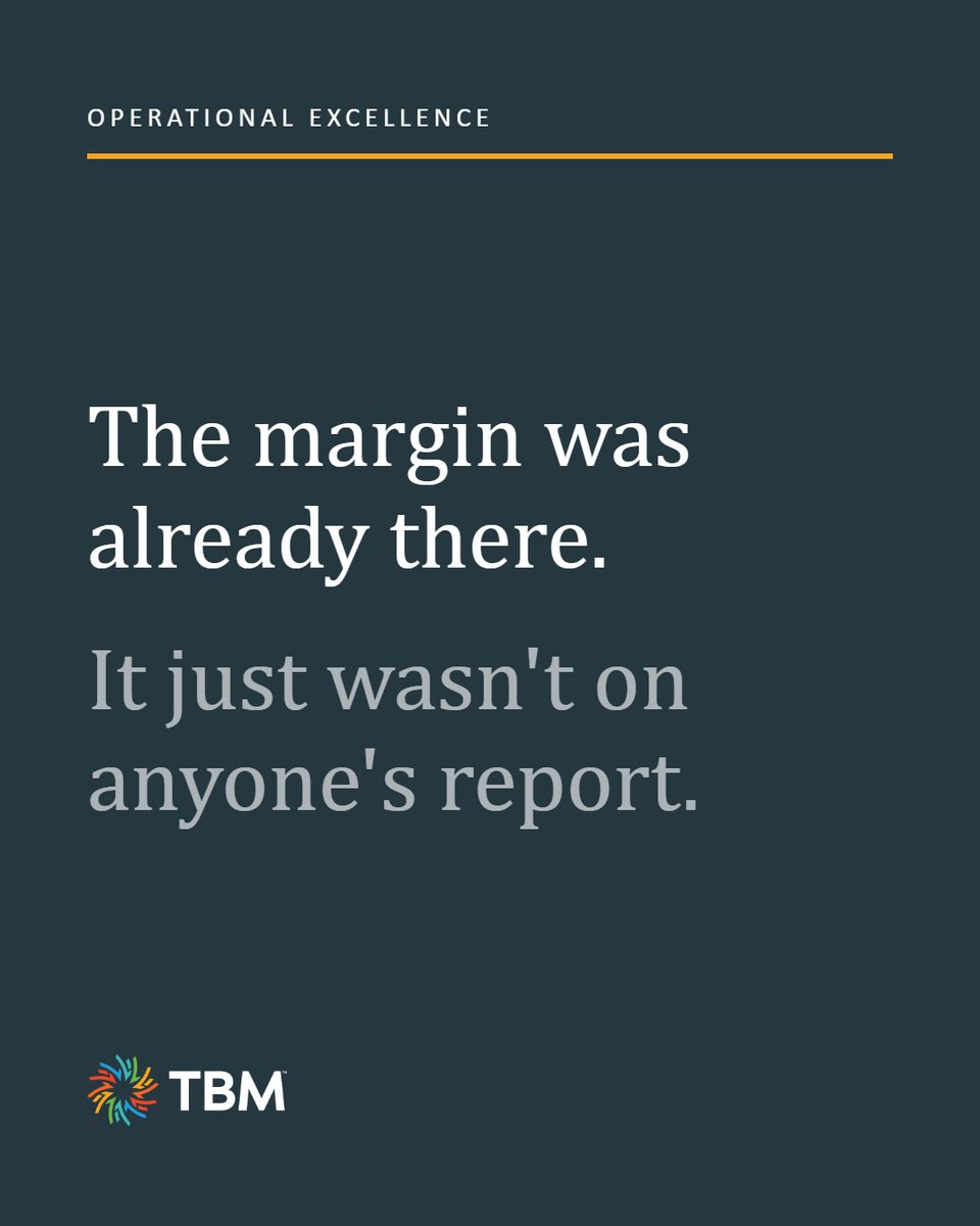 TBMInsights's tweet photo. If your team can't answer all three today — that's the finding.

We start every client conversation with a free 30-min operations review. If we find opportunity together, we'll follow with a free one-day site visit.
https://t.co/5CLlQDpfXt https://t.co/zAvqNGrP9S