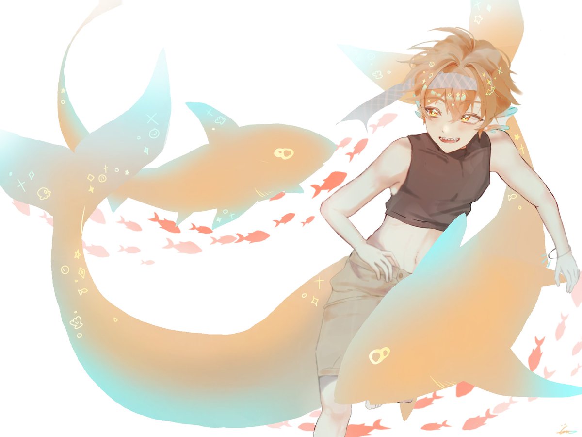 jemi441891's tweet photo. #gemini_art #gemini_art_on 
전 드팡젬이 좋아요🦈🧡 https://t.co/tP3ESCiiv3
