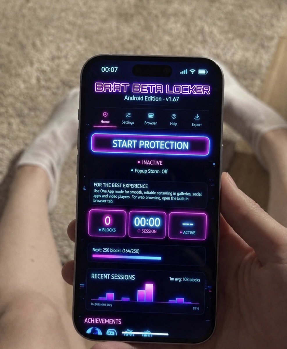 goddessbrat8's tweet photo. 🔐💜 My new Beta Locker is officially here!

Now available for both iPhone (iOS) 📱 and Android 🤖, and it’s ready for testing.

💜 Want early access? DM me and I’ll send you the Beta Locker download link.

❤️ Follow + 🔁 Repost
💬 Comment “LOCKER” if you want the link!! https://t.co/Nr0t7to3lD