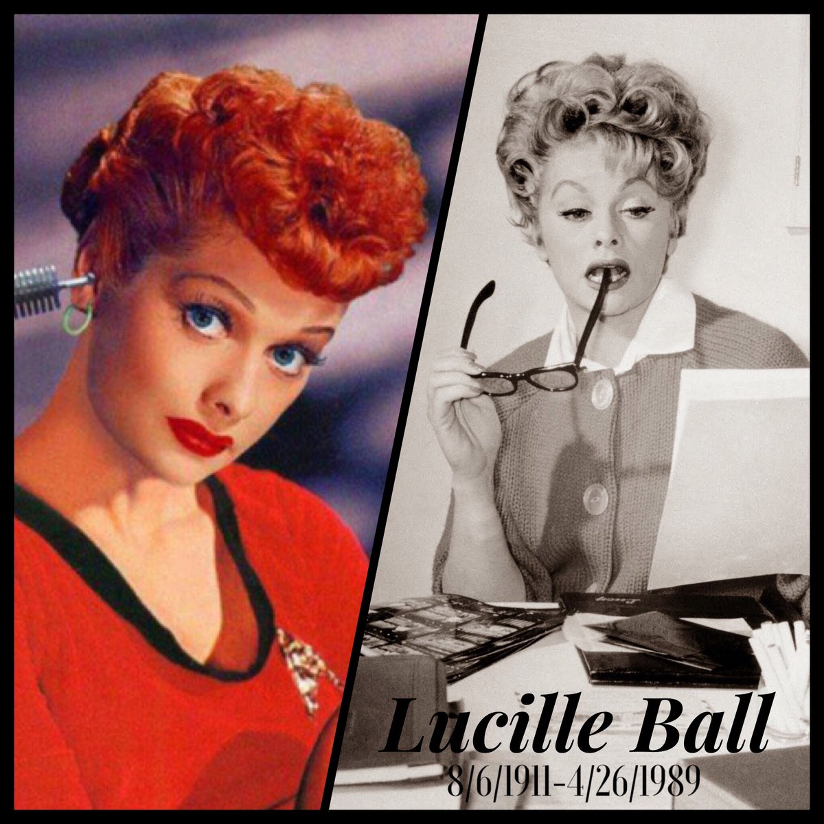 TrekMovie's tweet photo. On her birthday, remembering Lucille Ball—without her we wouldn't have any Star Trek at all. You've got some 'splaining to do to the non-Trek fans in your life. Spread the word!

#StarTrek https://t.co/SroFi5u880