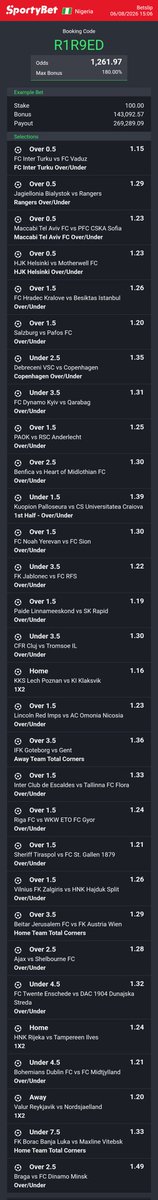 Boomboys295324's tweet photo. #sportybet #betcode #bet #code https://t.co/9apBLjyfJL