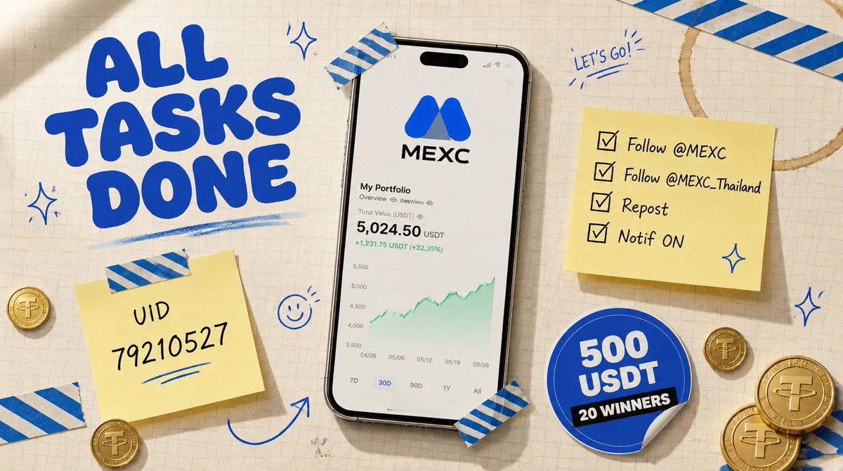 Rony2070's tweet photo. @MEXC_Thailand @MEXC Zero fees, one gateway, and a real shot at that 500 USDT pool. Followed both @MEXC and @MEXC_Thailand, reposted, notifications on. Locked in and hoping the draw treats me right.

UID: 79210527
#MEXC� #MEXC0Fee� https://t.co/FFlfABojAJ