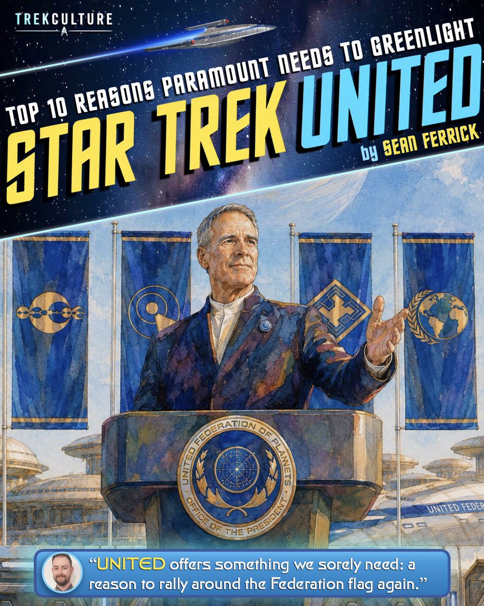 _MichaelSussman's tweet photo. “‘Andor’ showed that science fiction audiences are hungry for dramatic depth and moral complexity. If that worked for Star Wars fans, imagine what it could do for Trekkers who've been asking for exactly this kind of nuanced storytelling for decades.” -Seán Ferrick, TrekCulture

👓👉 https://t.co/ATjLA9jJQe