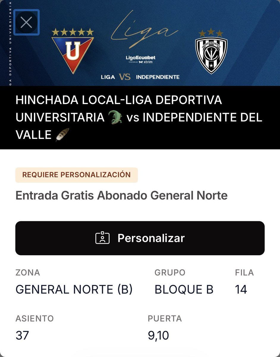otortillasports's tweet photo. 🚨Al puro estilo SORTEO MISTERCHIP ya que no estoy en UIO. Dos entradas para el partido de mañana LDU VS IDV GENERAL NORTE al SEGUIDOR que le dé RT. Hasta mañana a las 11AM que se anunciará ganador. 🚨 https://t.co/r65dqMmPnr