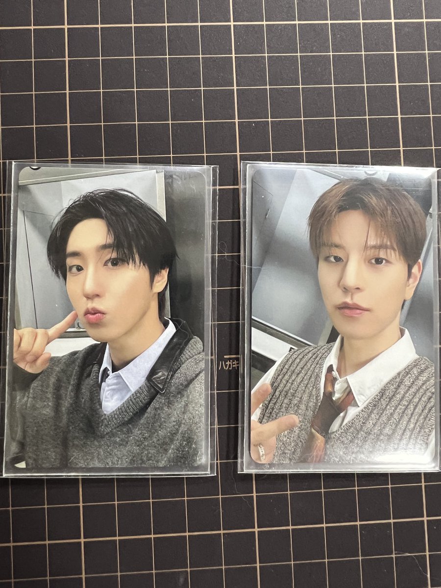 STAY_BC0117's tweet photo. straykids 交換
JYP購入特典 ラントレ

【譲】ハン
         スンミン
【求】バンチャン

📮郵送での交換希望。
お気軽にお声掛けください😊 https://t.co/sxY1v9V0Rs