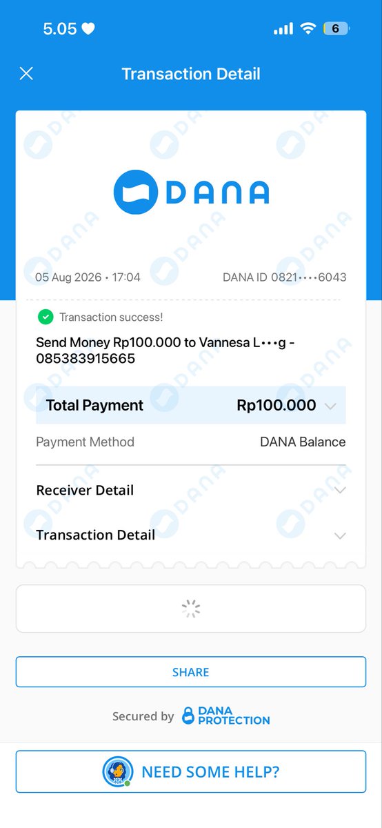 clhaudg's tweet photo. hati hati guys penipu di shopee JANGAN MAU TF KE NOMOR DANA INI 085383915665 an VANESA‼️‼️‼️‼️‼️‼️ 
dia suruh split bill tf sisanya ke dana, eh abis gue tf beberapa jam kemudian pesanan gue di cancel tanpa persetujuan dan gue minta refund ga di read #penipu #dana #warning #shopee https://t.co/pruJPj7OcT