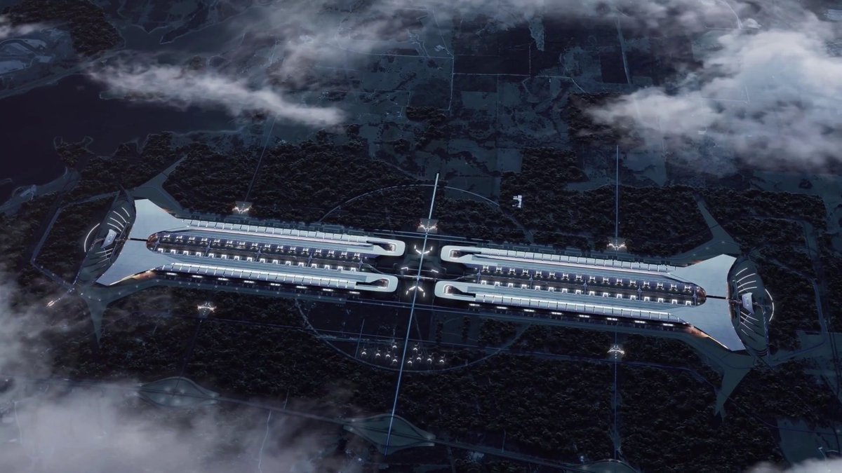 xdNiBoR's tweet photo. TERAFAB will basically be a MASSIVE city purely for chip manufacturing! https://t.co/eVwMeluA2v