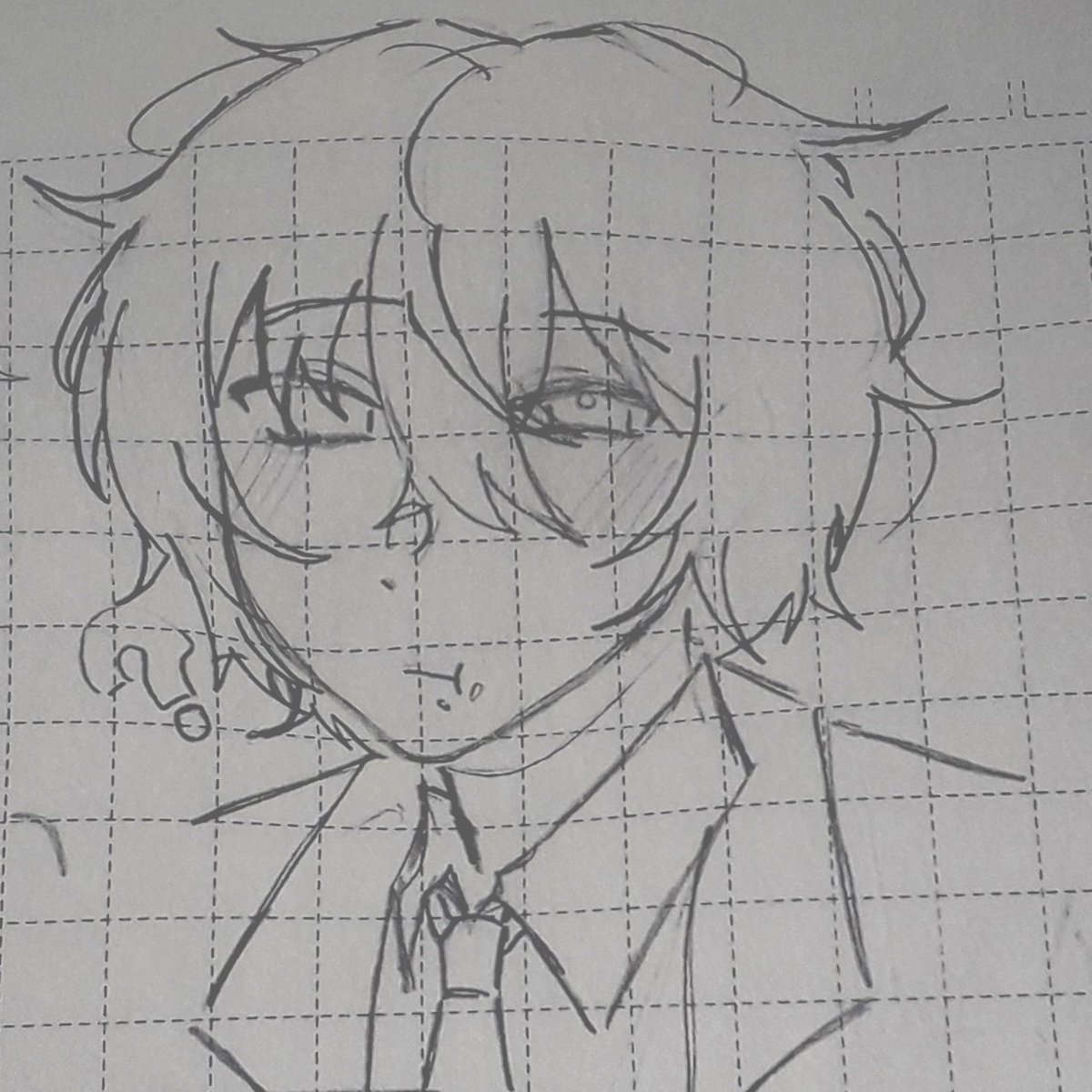 markofprescript's tweet photo. chudsang drawing that i dont want 2 finish bc it looks so ass 💔 https://t.co/UkV02AQwjn