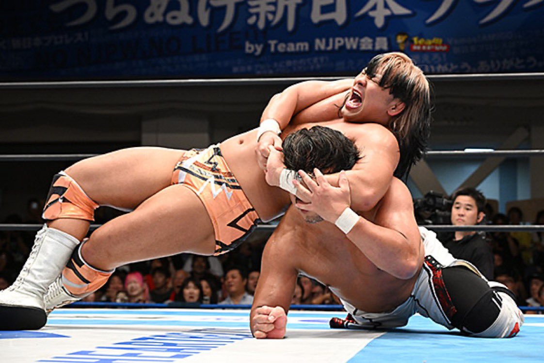 WrestlePurists's tweet photo. G1 Climax 36 standings as of August 6

A BLOCK

• Konosuke Takeshita - 10
• Boltin Oleg - 10
• Yota Tsuji - 8
• Ryohei Oiwa - 8
• Shingo Takagi - 8
• Yuto-Ice - 6
• SANADA - 6
• Jake Lee - 6
• Hirooki Goto - 4
• Great-O-Khan - 4

B BLOCK

• Gabe Kidd - 10
• Drilla Moloney - 8
• HENARE - 8
• Callum Newman - 8
• OSKAR - 8
• Ren Narita - 8
• Yuya Uemura - 6
• Aaron Wolf - 6
• Zack Sabre Jr. - 4
• Shota Umino - 0 (withdrew)