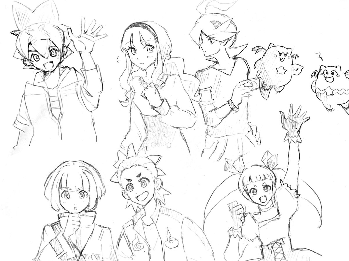 kanz_oo's tweet photo. パズドラクロス見ないで描けるかななどした https://t.co/XdjbBGJKze