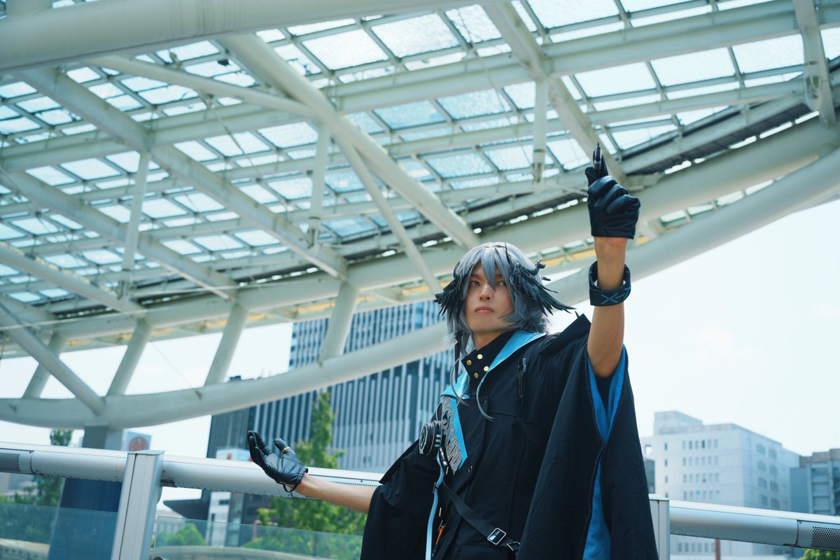 kaito_naito_'s tweet photo. 【Cosplay/コスプレ⚠️】

アークナイツ/ロゴス
　　　　　：実力者アサシン（俺）

📸柊　様（@marudekome）
撮影ありがとうございます🙇‍♂️

＃コスサミ2026
#ArknightsCosplay　＃明日方舟cos https://t.co/EE0qe0KlcV