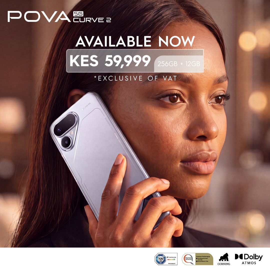 TECNOMobile254's tweet photo. Some phones fit your pocket.
This one fits your ambition.
Power through every day with an 8000mAh Mega Battery wrapped in a sleek 7.42mm Ultra Thin Body. Now available for KES 59,999.
Own Your MOVE. https://t.co/JqrtLMgm85