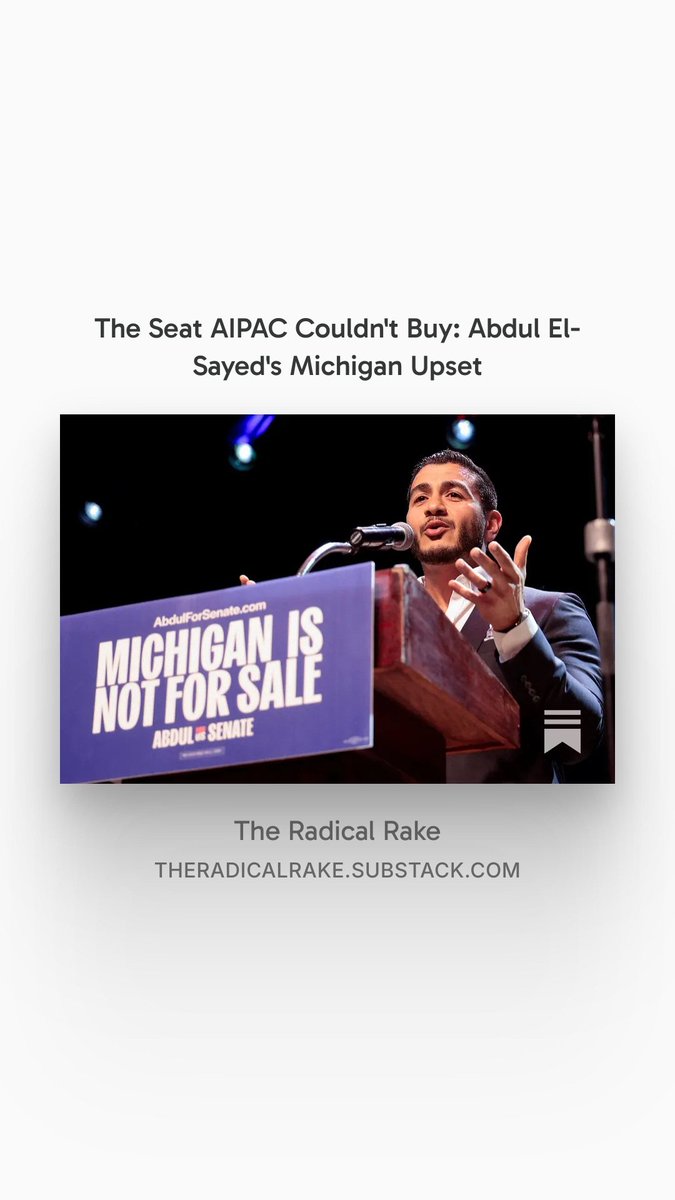 rohaaanabbas's tweet photo. Those who are still having trouble to understand El-Sayed's last night win can check out my story. Read full: https://t.co/7XrwIRvWzx
#elsayed #abdulelsayed #michigan #Democraticprimary https://t.co/dOfFaonwEX