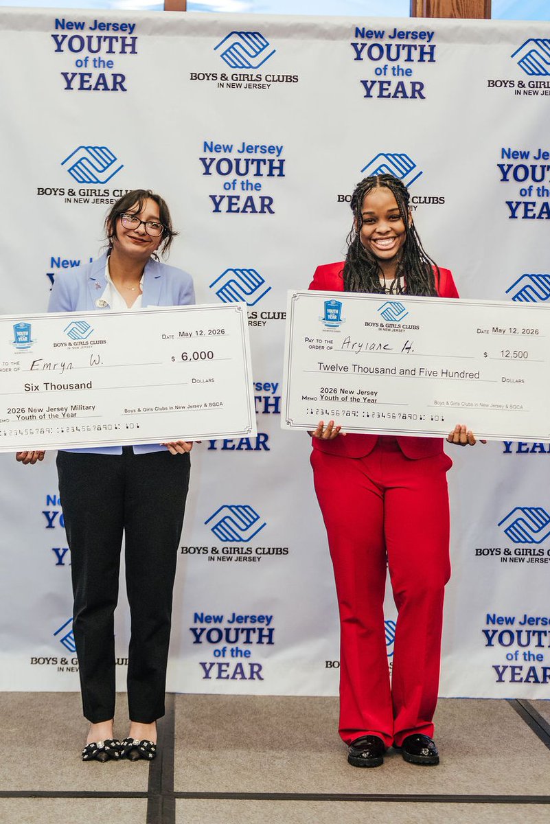 bgcnj's tweet photo. Thank you to @NJMonthly for shining a spotlight on our extraordinary 2026 #NJYOY winners, Aryiane H. &amp; Emryn W. They exemplify the values of leadership, academic excellence, service &amp; resilience. 
Read the story here: https://t.co/ViscaCteXG https://t.co/4ESzHp8NGa