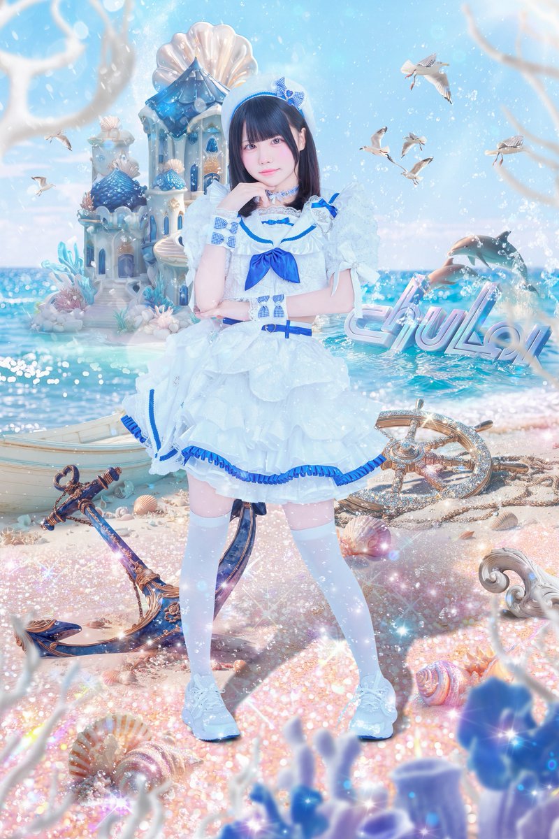 chuLa_official's tweet photo. 【新アー写公開】

⚓️世野つばさ(せのつばさ)
♡@tsubasa_chuLa
⚓️color：Blue
♡しあわせのつばさ🦋♡

「君と一緒の夏にしたい🎐♡」

#ちゅら https://t.co/RfHUy9RsuH