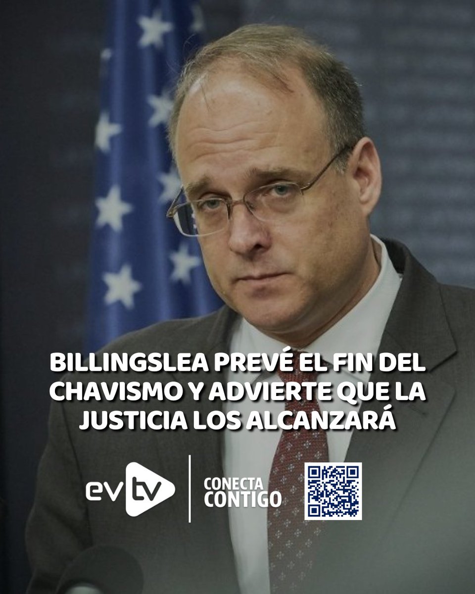 EVTVMiami's tweet photo. 🇻🇪 Billingslea prevé el fin del chavismo y advierte que la justicia los alcanzará

📢 Marshall Billingslea respaldó la ruta de transición democrática impulsada por la administración estadounidense y expresó plena confianza en el secretario de Estado, Marco Rubio, para el rescate institucional del país.

⚠️ El exfuncionario afirmó que figuras clave de la cúpula, como Delcy Rodríguez, podrían intentar negociar salidas de emergencia, como el exilio o la rebaja de penas, para salvar sus pellejos antes del desenlace.

📌 Billingslea remató con que la caída del Cartel es cuestión de tiempo y que, tarde o temprano, la rendición de cuentas ante la justicia será inevitable.

#NoticiasEVTV #TransicionVenezuela #EEUU #Venezuela