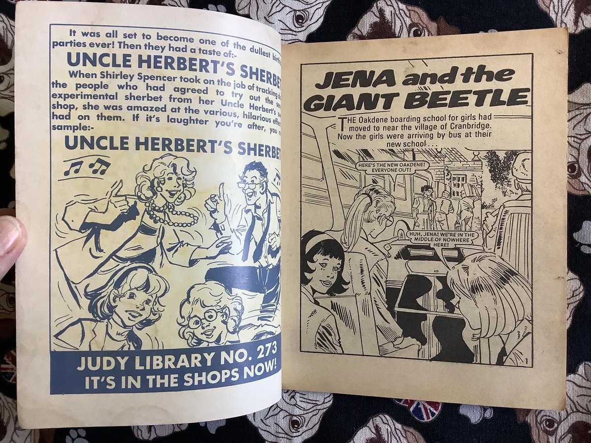 WatsonsVintage's tweet photo. A fun, kitsch 40th Birthday #giftforher Rare Vintage 1986 ‘Bunty' Picture Story Library For Girls Mini Comic No. 273 Comic Strip Story -Nostalgic Retro 40th Birth Year Gift &amp; Tag https://t.co/gZ6aoJ9qYw via @Etsy #VintageComics #Bunty #GirlsComics #1986Gift #SciFi #Nostalgia https://t.co/e543M4eSXd