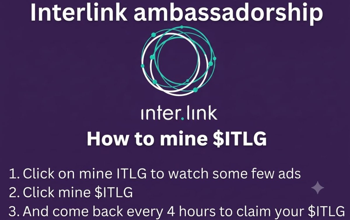 awwalulu080's tweet photo. #Interlink #ITLG #ITL #ITLX https://t.co/sAyUqkiMEf