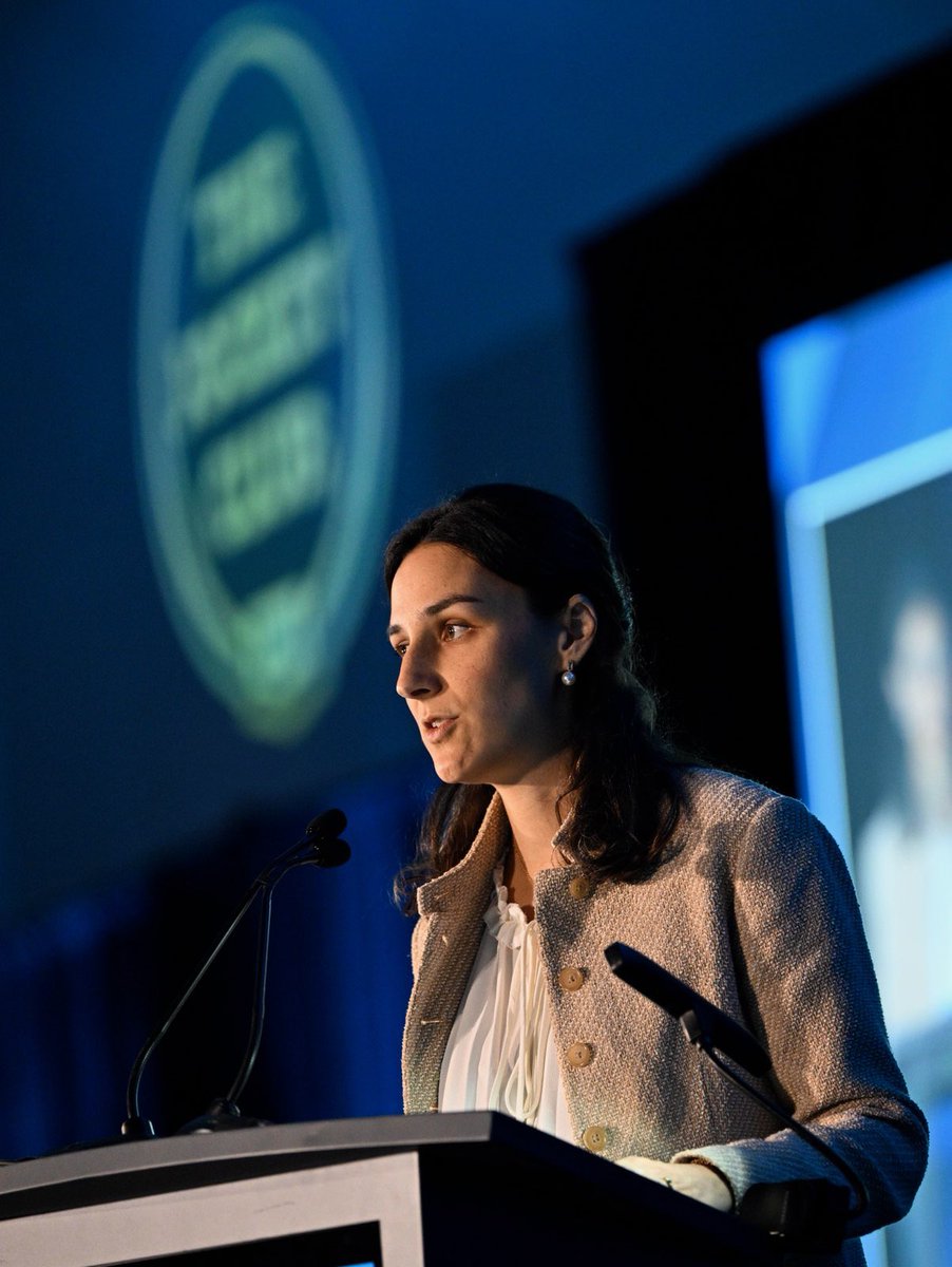 jockeyclub's tweet photo. Charlotte Clement, The Jockey Club’s Chief Strategy & Transformation Officer, provides updates on activities of TJC at the 2026 Round Table Conference.
#TJCRoundTable https://t.co/UTtTlOulUU