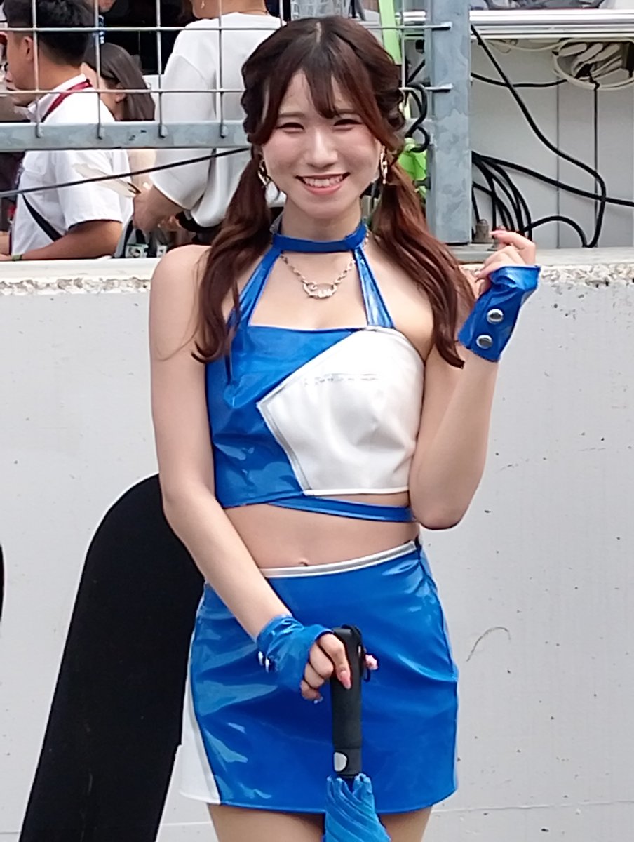 Diethard18's tweet photo. スーパーGT富士　予選

ピットウォークにて　　

天宮かすみちゃん

＠ammy_kasumi 
#TWSPRINCESS 
#LMcorsa 
#スーパーGT 
#富士スピードウェイ https://t.co/TGQ8t17wHu