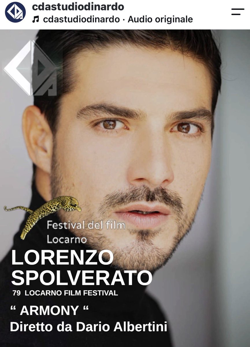 Marina111tznfrr's tweet photo. Ti auguro che sia il primo film di una lunga serie. In bocca al lupo. 🍀🤞🏻
Fieri sempre di te 💚✨🥹
#lorenzospolverato #armony #locarnofilmfestival https://t.co/2Nff11DUeM