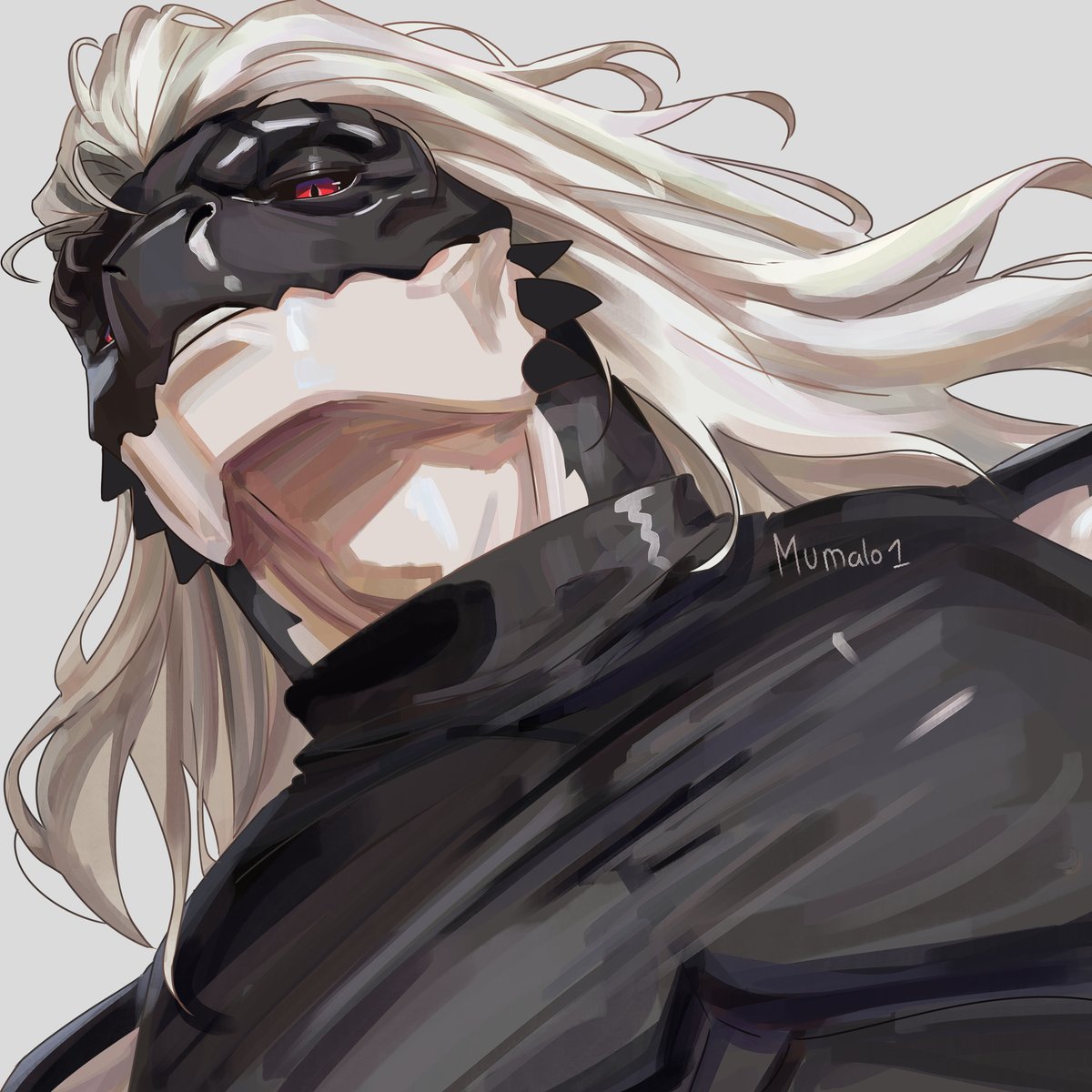 Mumalo1's tweet photo. Back to practice drawing again, His name is Baron https://t.co/knWlV1jAI4