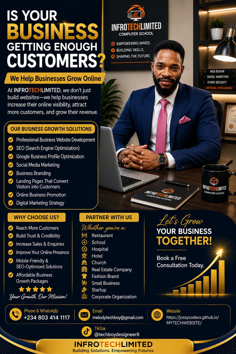 Prince89410056's tweet photo. We help business grow online https://t.co/98J5jvOLLB