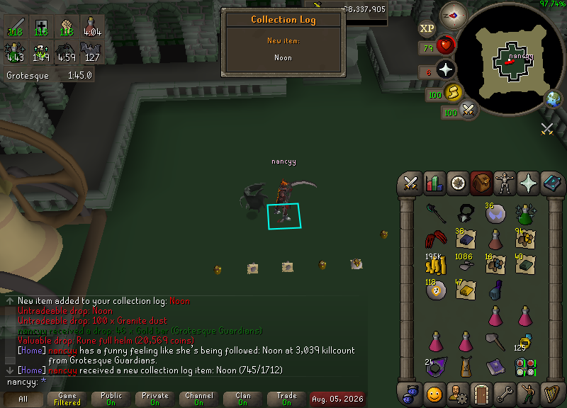 NancyOSRS's tweet photo. #31 - Noon - 3,039 kc https://t.co/UckOFYkAkF