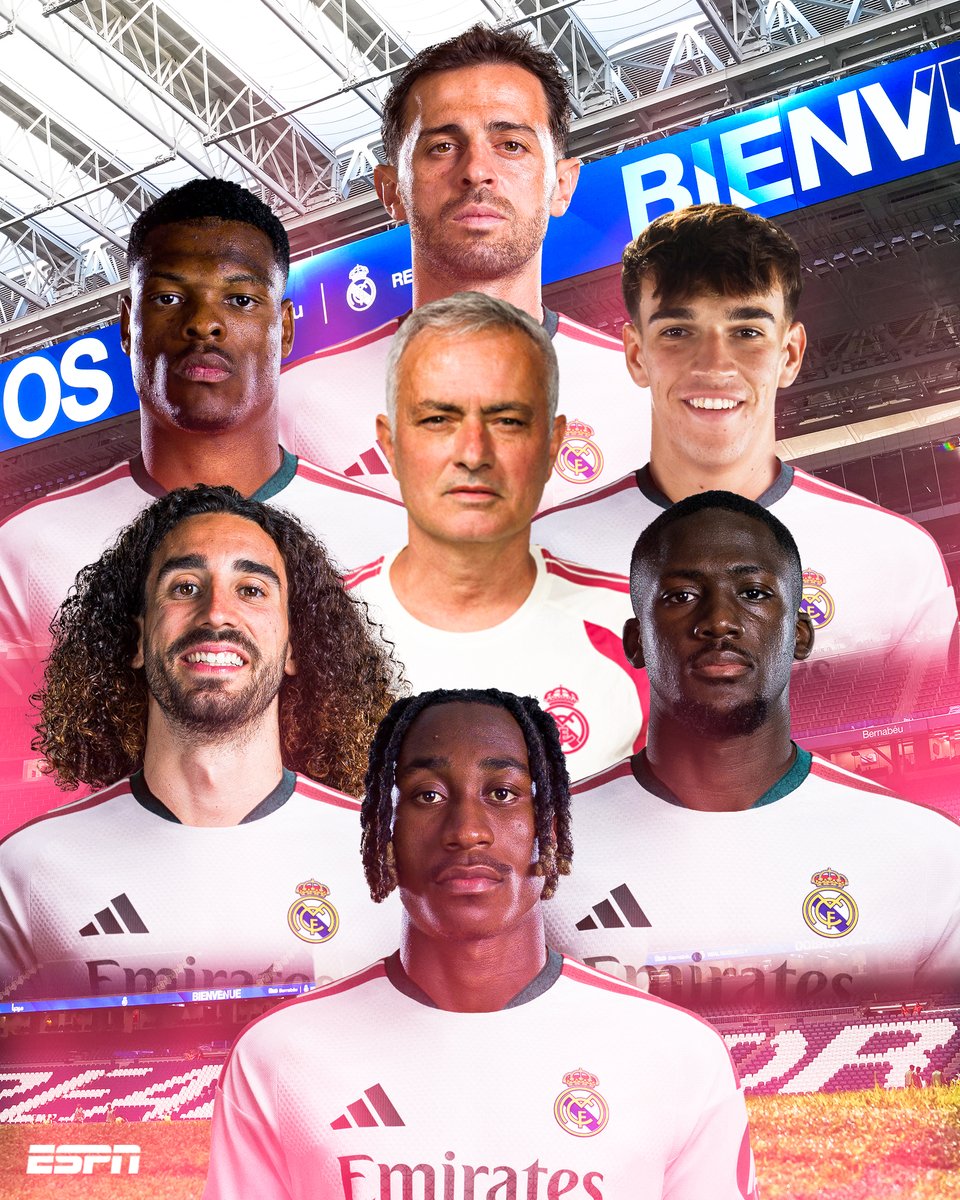 ESPNFC's tweet photo. REAL MADRID'S BLOCKBUSTER SUMMER CONTINUES 🍿

Madrid have signed teenage star Yan Diomande from RB Leipzig, the Spanish club confirmed.

This roster is loaded 🔥 https://t.co/f9bOE57fLG