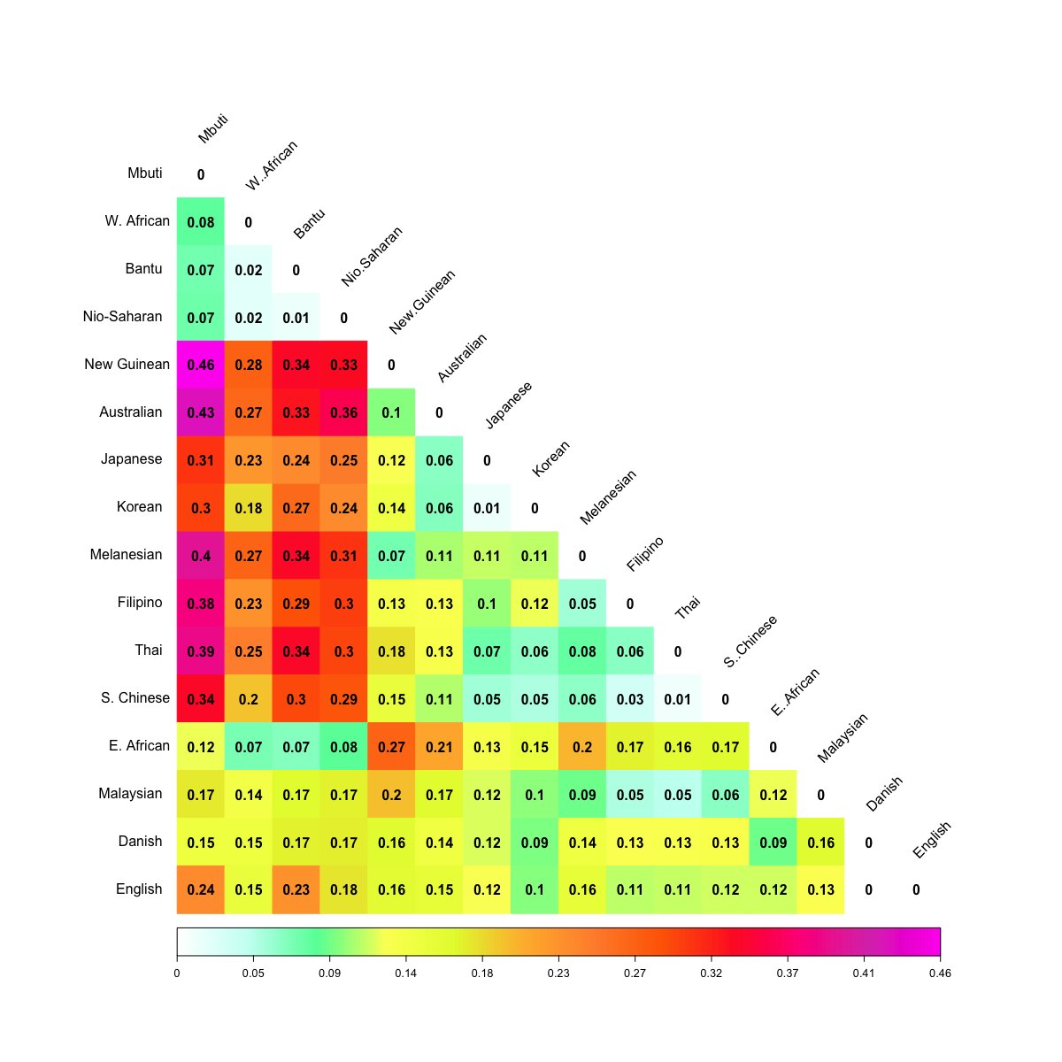 JohnFiliss's tweet photo. @RetroCoast There is also greater genetic distance between some groups of humans than there is between brown bears and polar bears. https://t.co/5J7hibeHbn