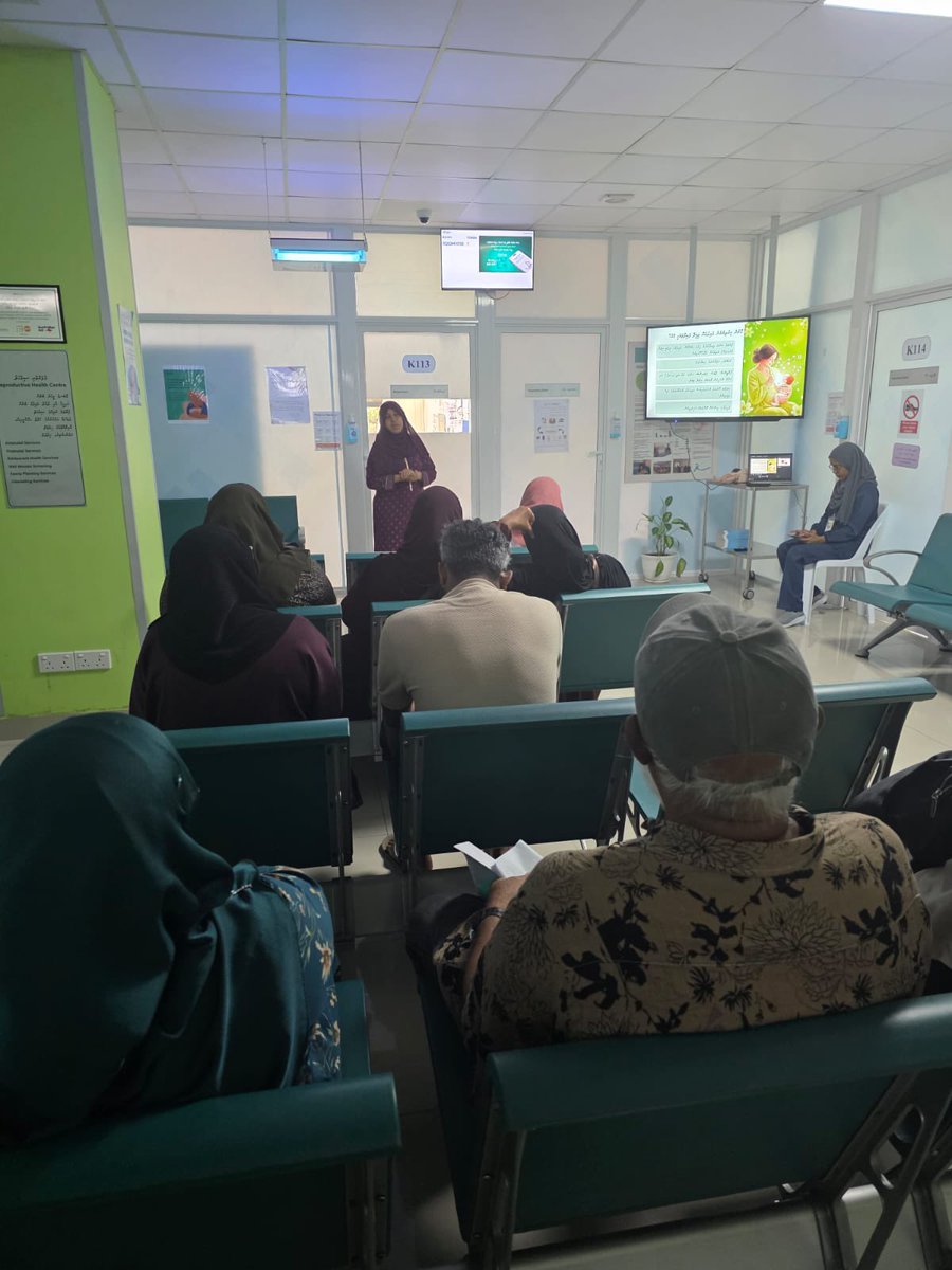 HMH_mv's tweet photo. This world  breast feeding week we celebrate the strength of mother's and importance of  breast feeding in giving every child  a healthy beginning .
@HPA_MV 
@MoHmv https://t.co/MWFYvcTIgb