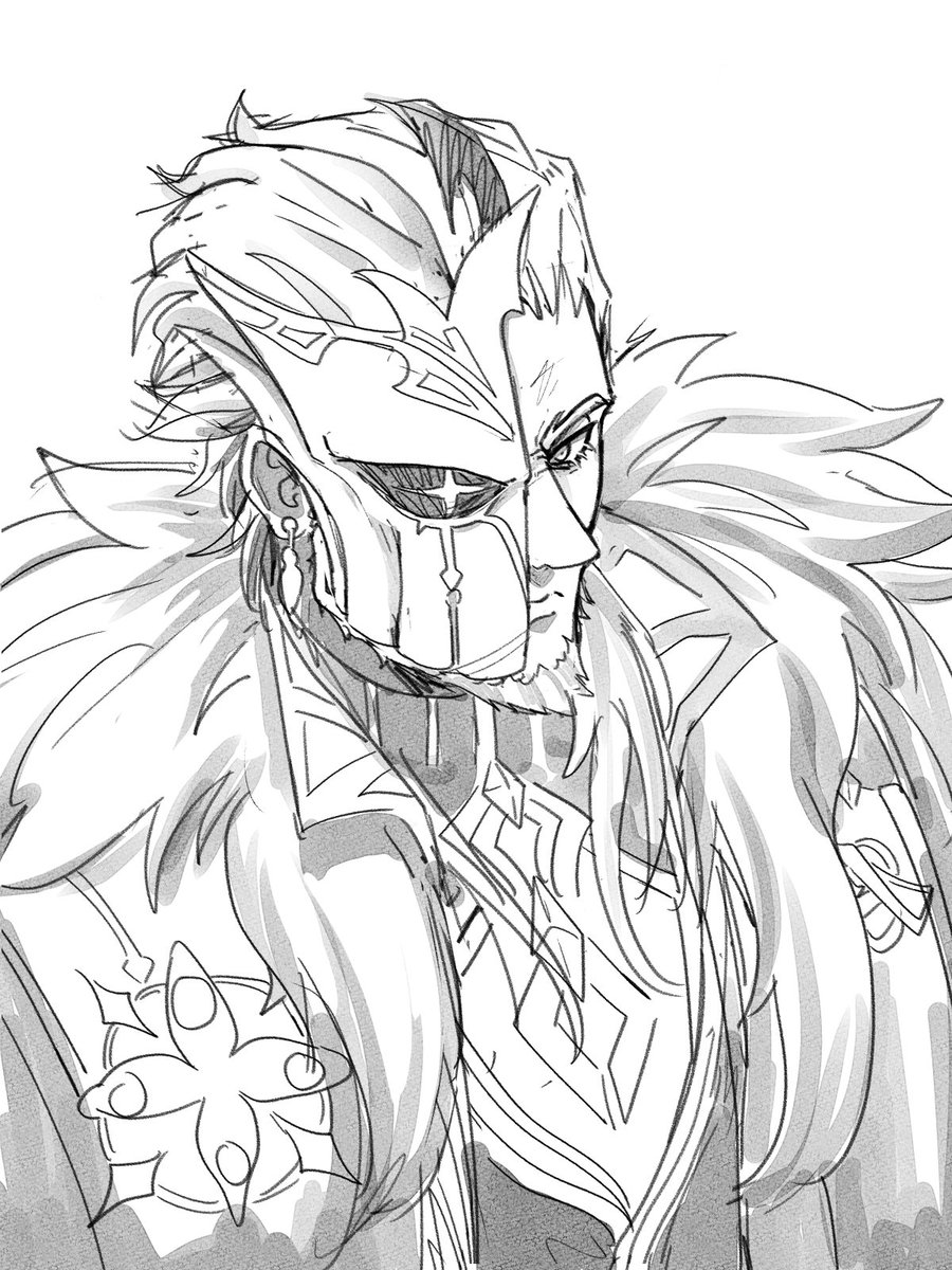 Astrae_art's tweet photo. I've been obsessed with drawing Pierro lately so I made some sketches (1/2)

#Pierro #GenshinImpact https://t.co/9VMVetqRs2