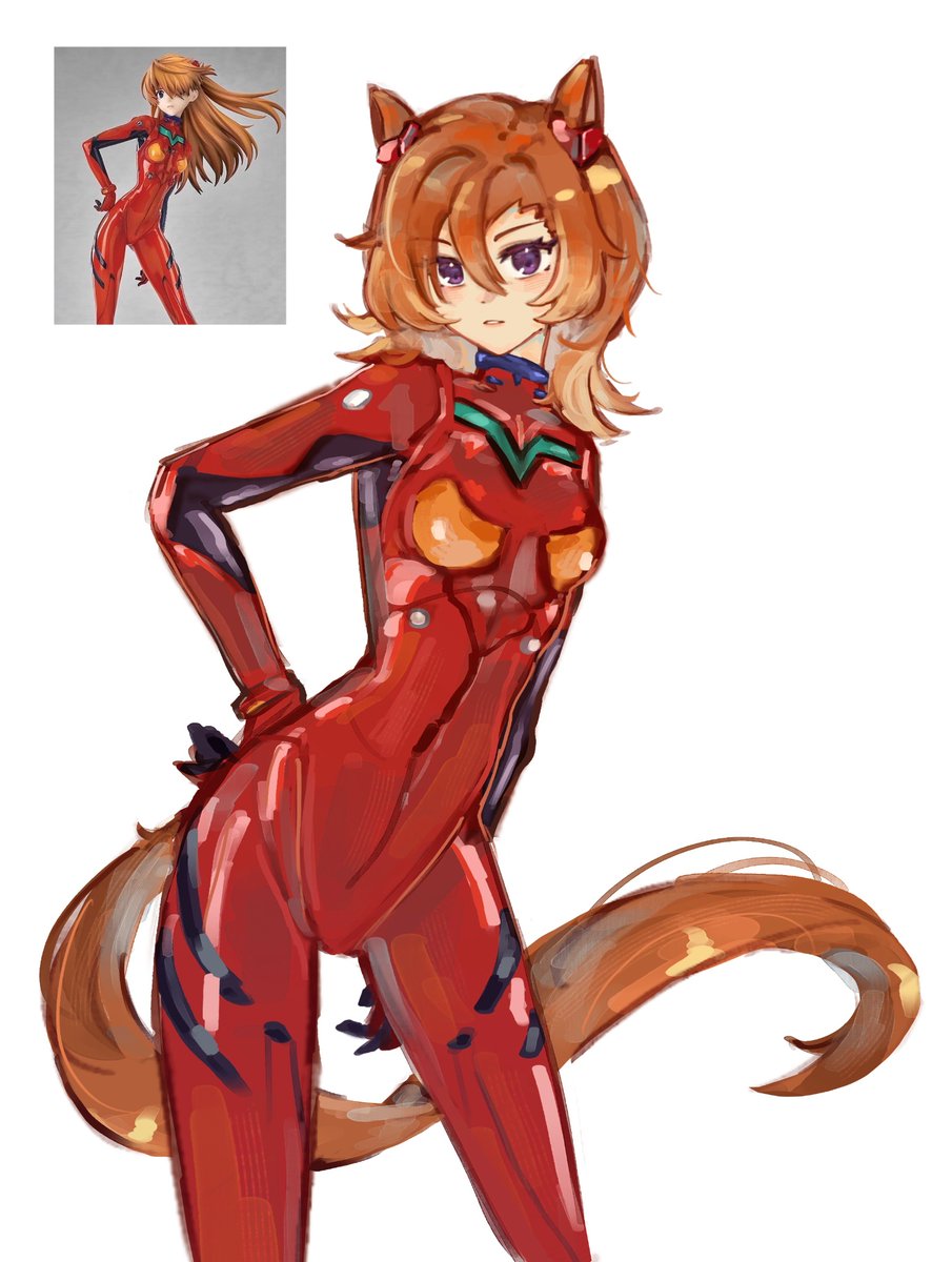S0JUSAG1's tweet photo. Evangelion pilot suit Opera https://t.co/TLmt0fN2wn
