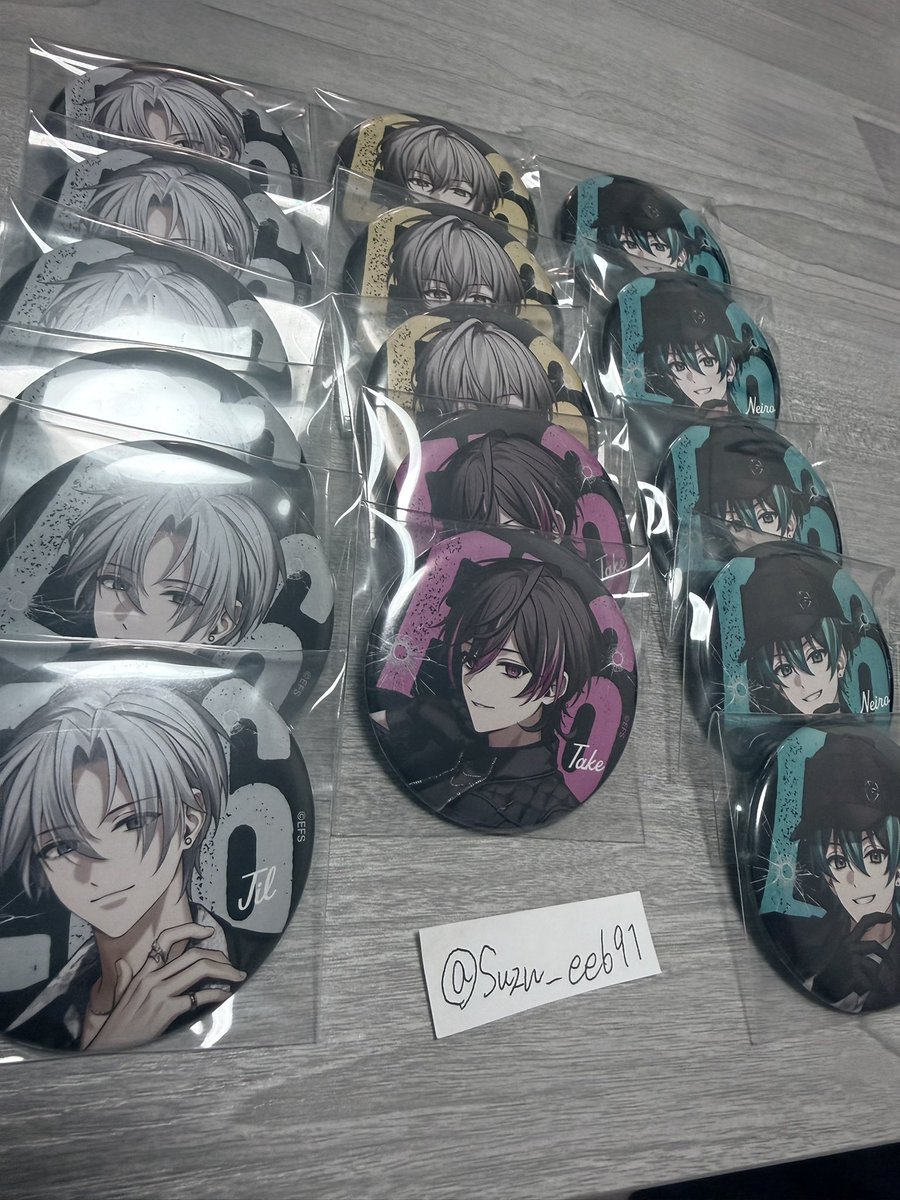Suzu_ee691's tweet photo. Element Sicks EL6 グッズ  缶バッジ ランダム 東京タワー 交換

求 ❤️(同異種等身ならなんでも)

譲 画像 💛🩵🩷🤍

SAVE東阪福手渡しor郵送

検索からでもお気軽にお声掛けください、よろしくお願いします🙇🏻‍♀️

 #EL6グッズ交換  #EL6交換 https://t.co/pBzrnBORhC