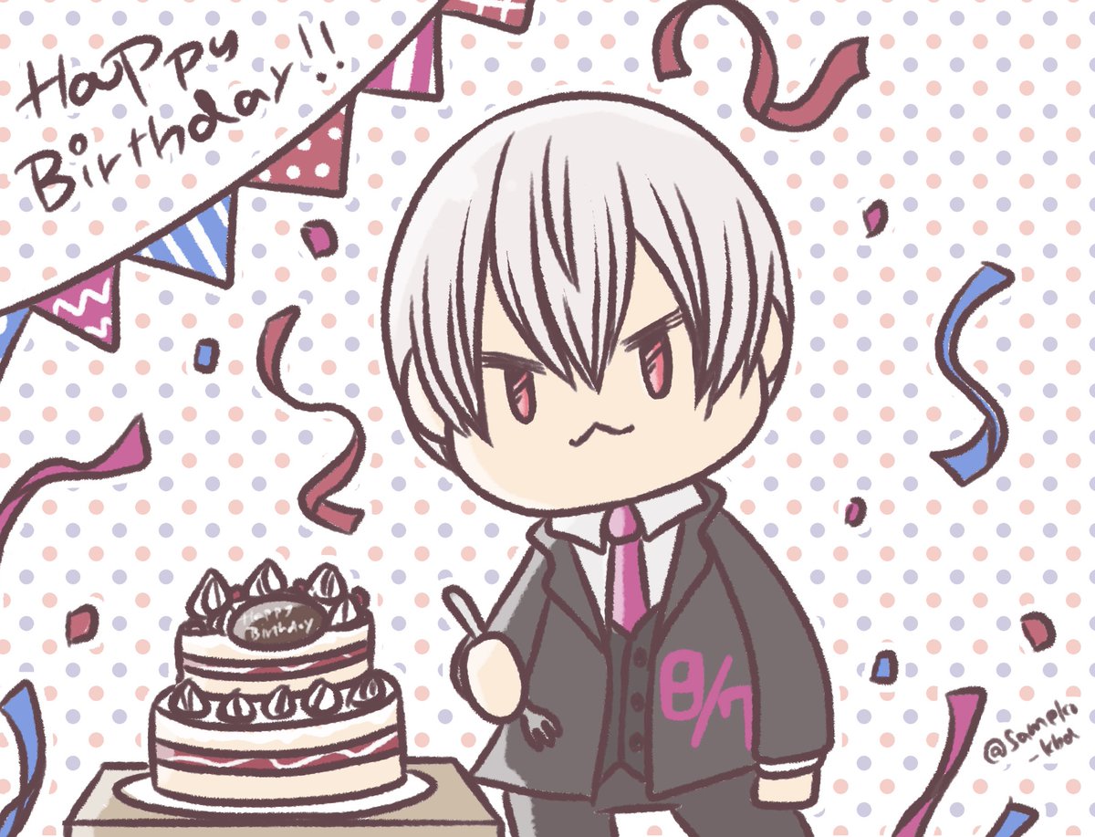 sameko_kbd's tweet photo. #宵越竜哉生誕祭2026
お誕生日おめでとう‼️今年もおいしいものいっぱい食べて灼熱の日々を駆け抜けてね‼️ https://t.co/nkZDZc5Jmt