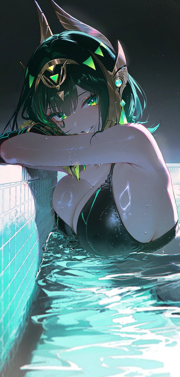 Timmy_Tommy_1's tweet photo. Nefer ネフェル                                                                                                                                                                                                                                                                         
Created with NovelAIDiffusion V5
SFWイラスト