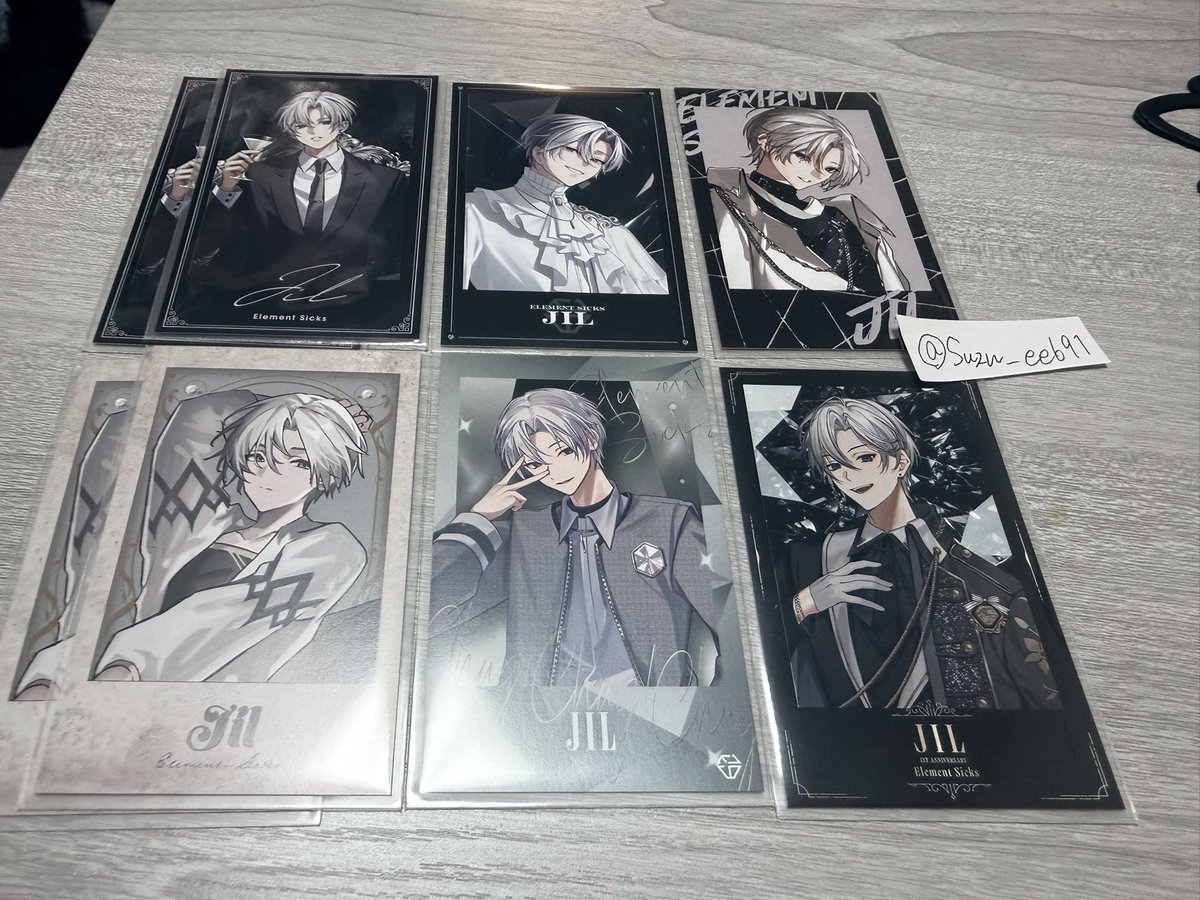 Suzu_ee691's tweet photo. Element Sicks EL6 グッズ  トレカ ランダム 第3.4.5.6弾 交換

求 ❤️(同異種なんでも)

譲 画像 💜🩷️🩵💛🤍

SAVE東阪福手渡しor郵送

1点の交換から探しています。
SD↔等身検討いたしますので
検索からでもお気軽にお声掛けください。
よろしくお願いします🙇🏻‍♀️

 #EL6グッズ交換  #EL6交換 https://t.co/KJt76zRLio
